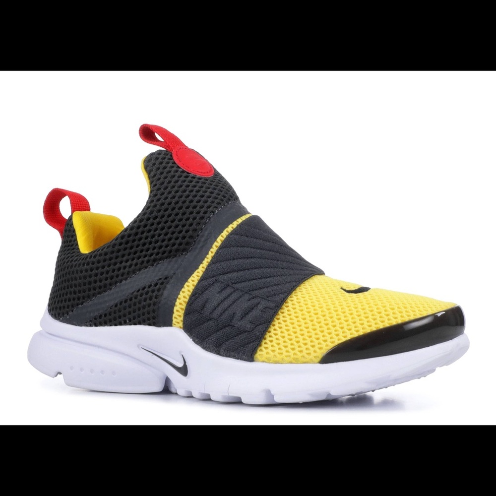 Nike Boys Presto Extreme PS Tour Yellow Size 1